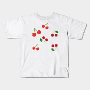 Sweet Cherry Design Kids T-Shirt